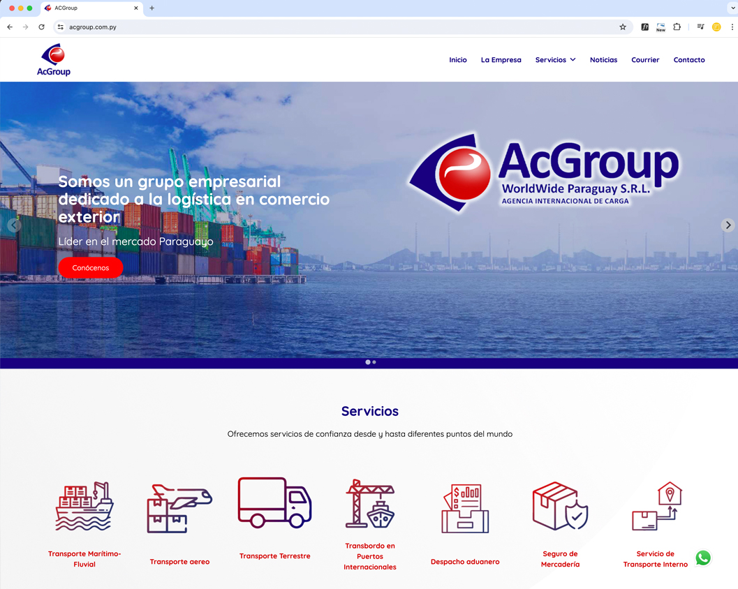 pagina web ACGroup